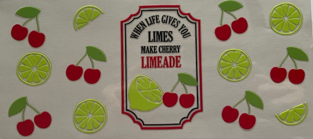 When Life Gives You Limes make cherry limeade