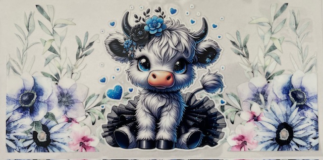 Cow - Blue