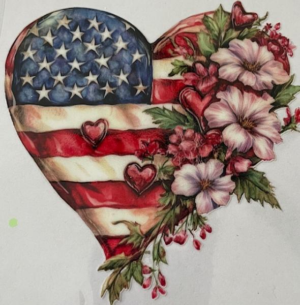Patriotic heart