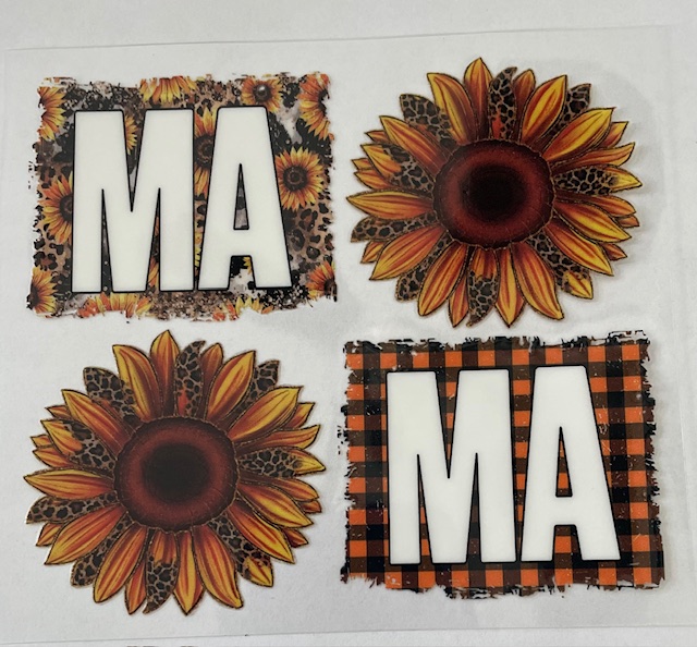 Mama w/sunflowers