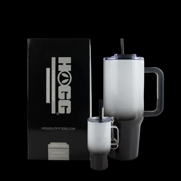 40oz Big Swig Tumbler - Includes 4oz Mini - BLACK