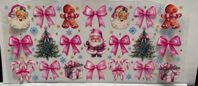 Christmas Bows, Santa, Gingerbread