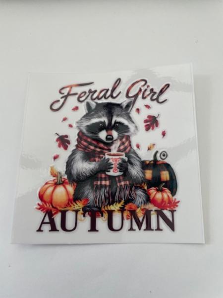 Feral girl autumn