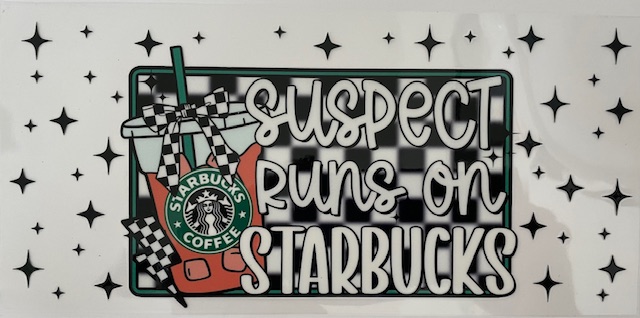 Suspect runs on Starbucks