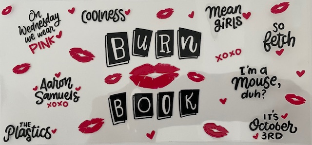 Mean Girls Burn Book