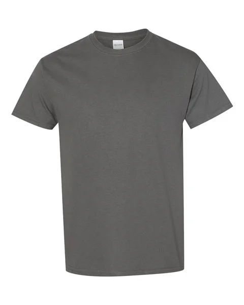 Gildan - CHARCOAL - Adult Short Sleeve T-Shirt - 100% preshrunk cotton - Sizes S-5X
