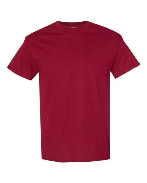 Gildan - GARNET - Adult Short Sleeve T-Shirt - 100% preshrunk cotton - Sizes S-5X