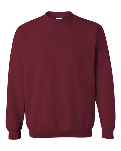 Gildan - GARNET - Adult Crewneck Sweatshirt - 50/50 pre-shrunk cotton/polyester - Sizes S-3X