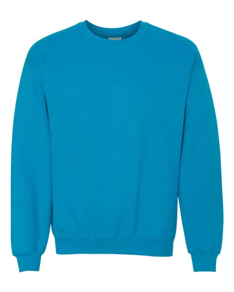 Gildan - SAPPHIRE - Adult Crewneck Sweatshirt - 50/50 pre-shrunk cotton/polyester - Sizes S-3X