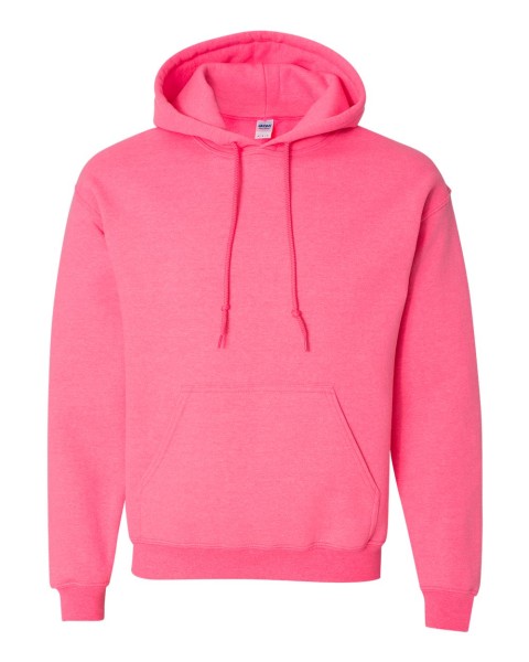 Gildan - SAFETY PINK - Adult Hoodie - 50/50 cotton/polyester - Sizes S-3X