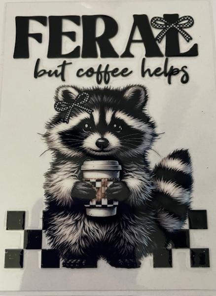 Racoon - Feral but coffee helps