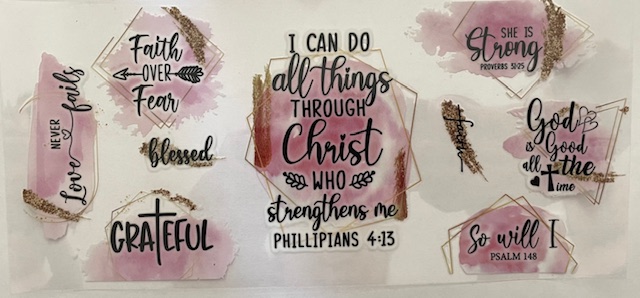 I can do all things in Christ