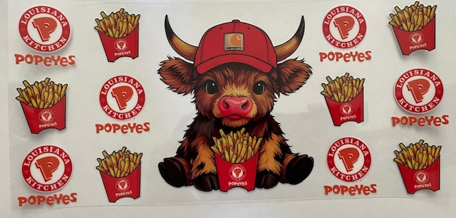Popeyes Kitchen Cow