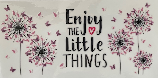Enjoy The Little Things