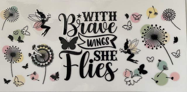 With Brave Wings She Flies